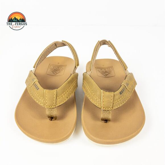 Reef Lil Cushion Phantom Back Strap Flip Flop Sandals Toddler Size 6 - Picture 5 of 14